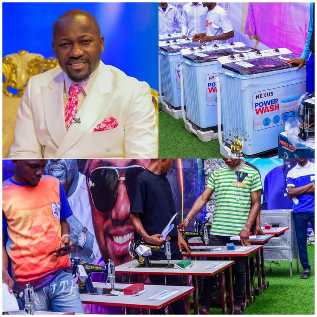 Apostle Johnson Suleman’s Youth Empowerment Program goes viral again online