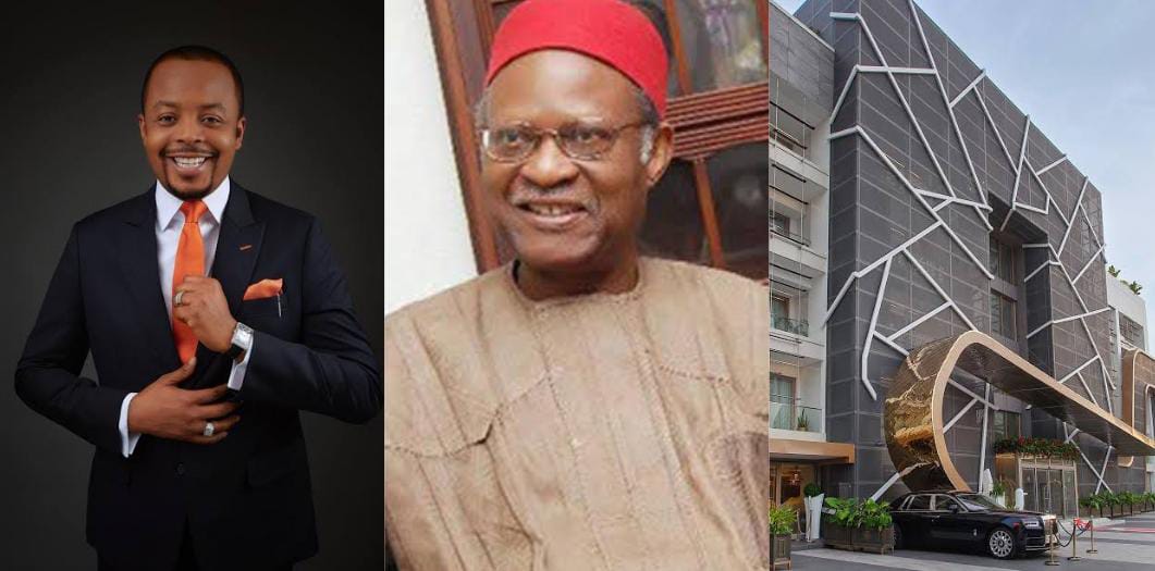 His Excellency Emeka Anyaoku Praises Dr. Stanley Uzochukwu for His Impactful Philanthropy in Lagos